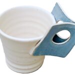 Espresso cup with blue handle Espresso Cup